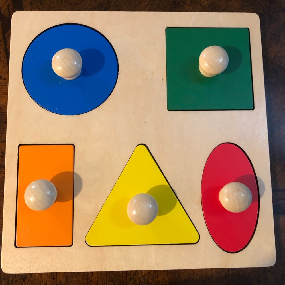 5 Piece Wooden Puzzle